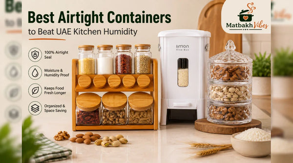 Best Airtight Containers to Beat UAE Kitchen Humidity