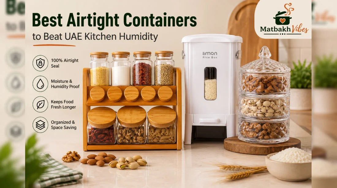 Best Airtight Containers to Beat UAE Kitchen Humidity