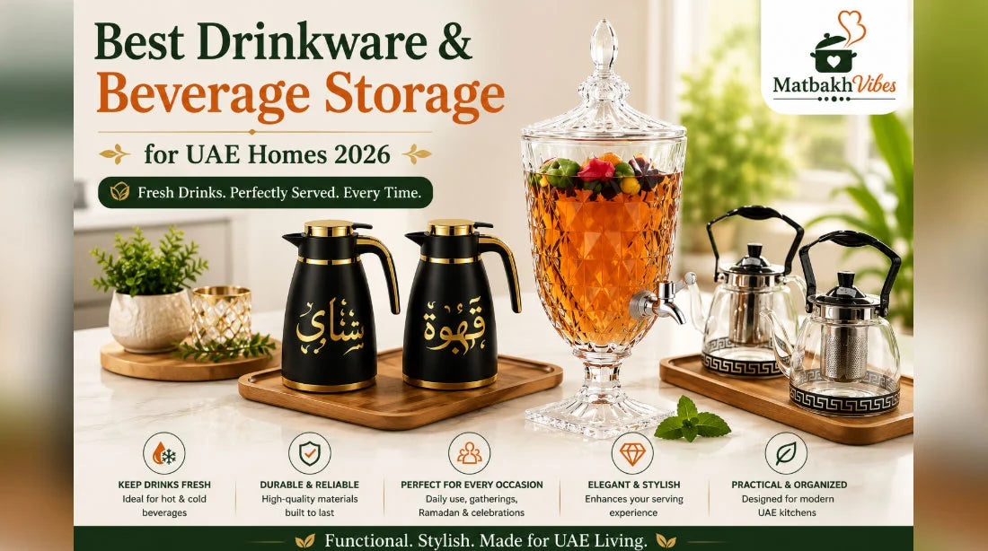 Best Drinkware and Beverage Storage for UAE Homes 2026