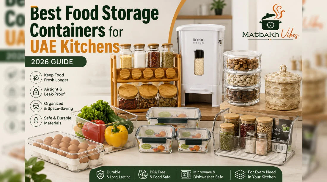 Best Food Storage Containers for UAE Kitchens: 2026 Guide