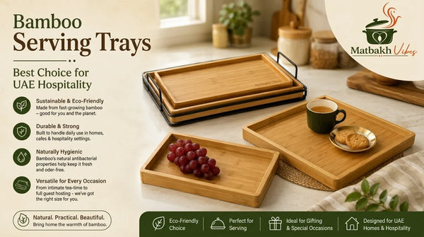 Bamboo Serving Trays: Best Choice for UAE Hospitality