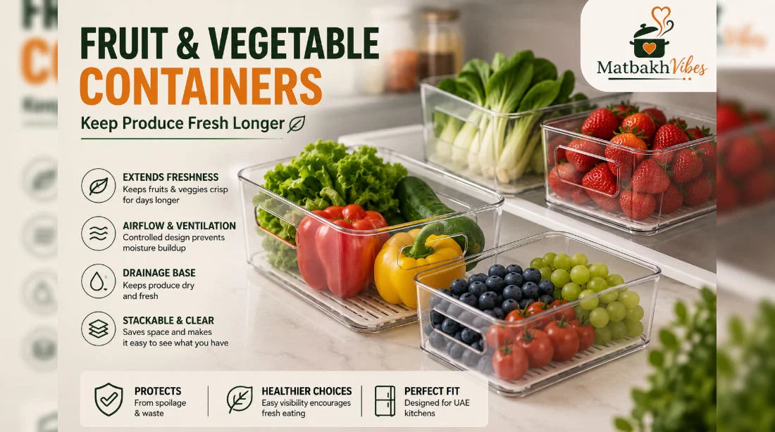 Fruit and Vegetable Containers: Keep Produce Fresh Longer