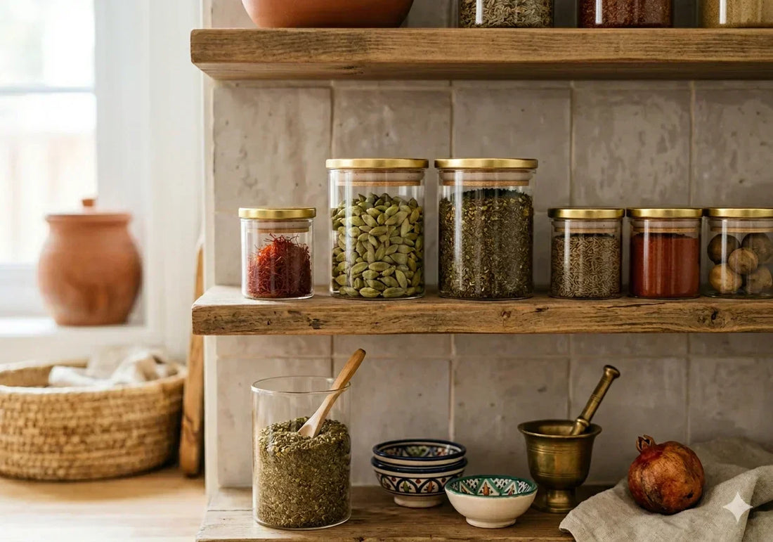 <h1>How to Organise Arabic Spices Like Cardamom, Saffron and Zaatar at Home</h1>