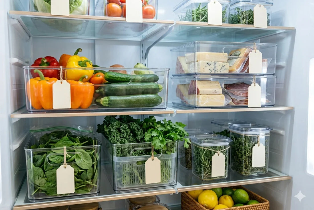 <h1>Fridge Organization Bins: How to Keep Food Fresh</h1>