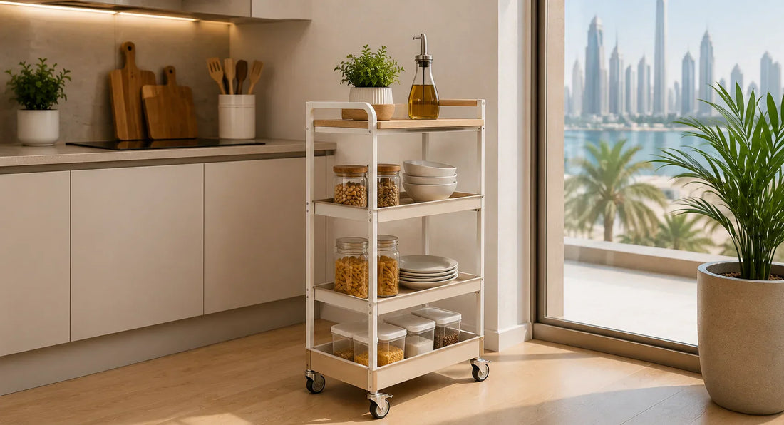 Small Kitchen Trolleys That Save Space in UAE