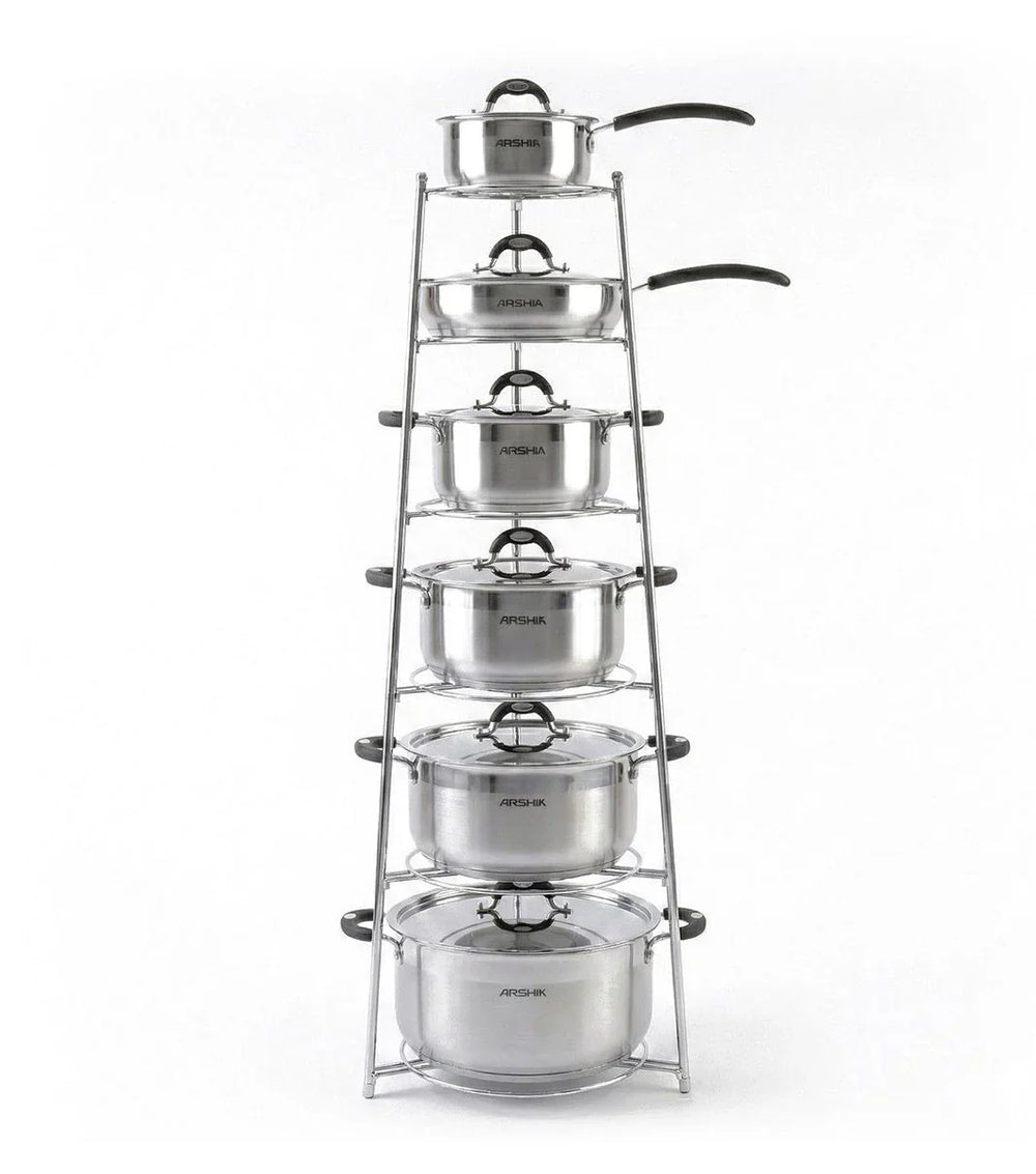 Pots-And-Pans-Storage-Rack-Stand - Matbakh Vibes