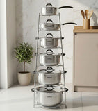 6-Level Cookware Rack
